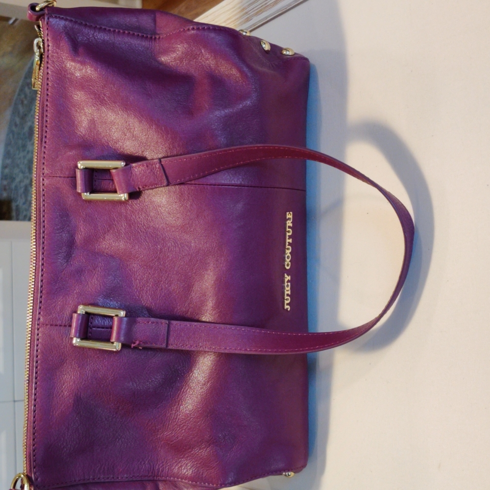 Juicy Couture leather shoulder bag